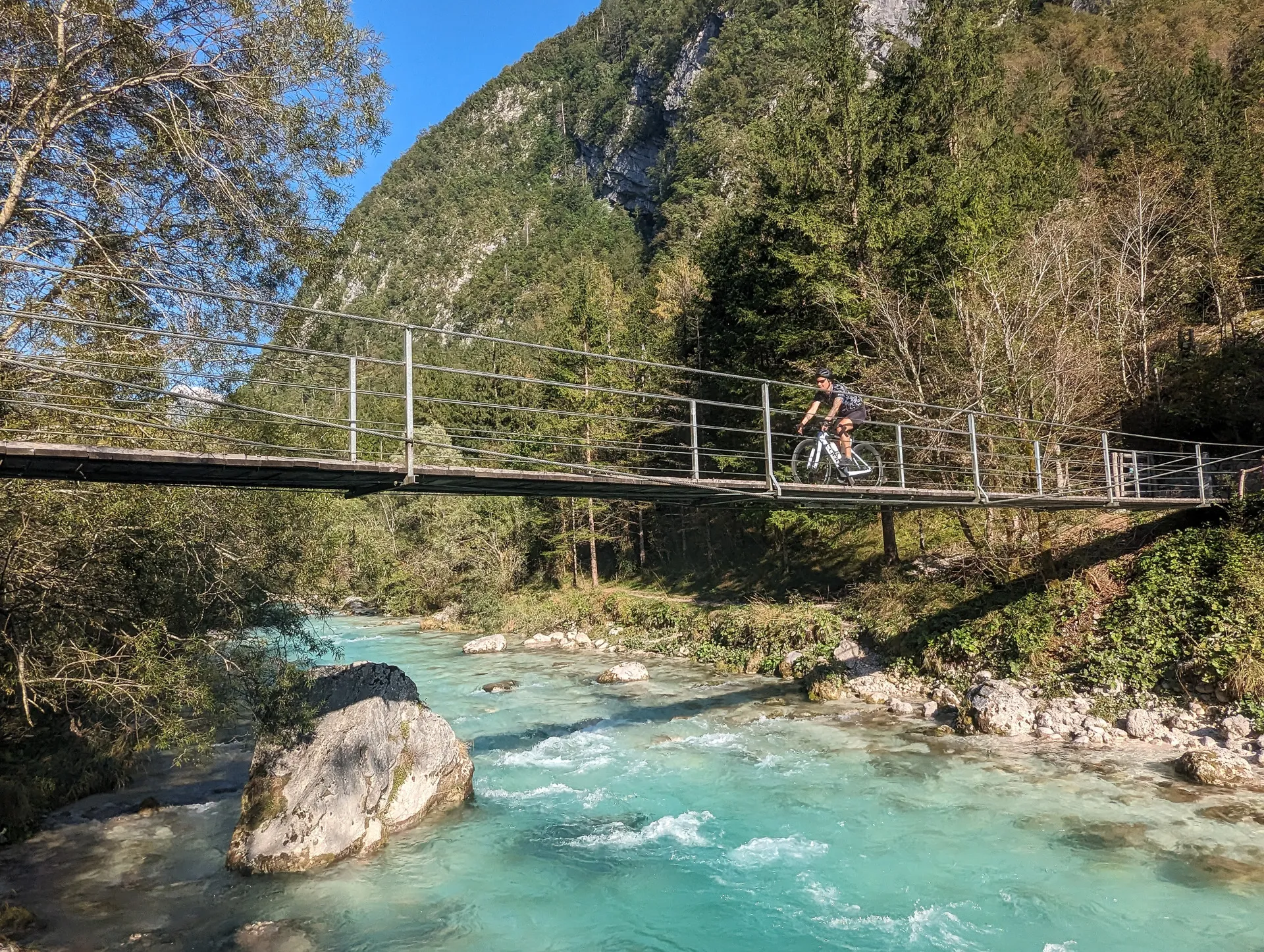 Soca River Cycling in Slovenia