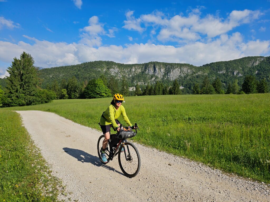 Gravel in Slovenia.